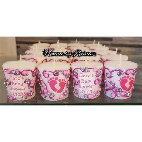 X Velas Para Baby Shower Etsy M Xico