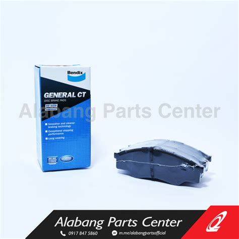 Bendix Db Gct Front Brake Pads Toyota Innova Hilux