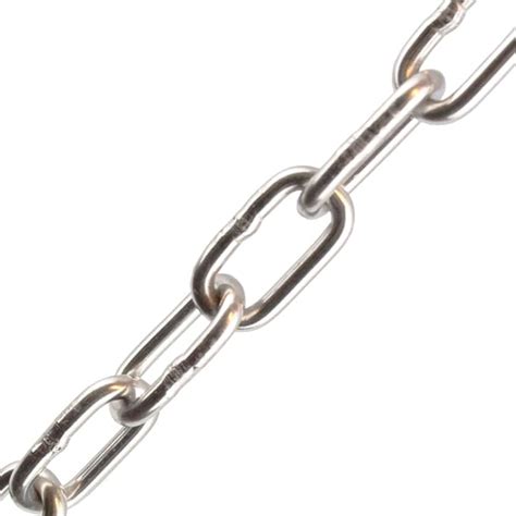 10 Meter Kette 3 Mm Kurzgliedrig DIN 766 Edelstahl A4 Amazon De