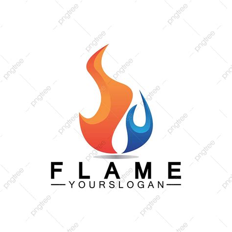 Flame Logo Design Vector PNG Images Fire Flame Logo Design Vector