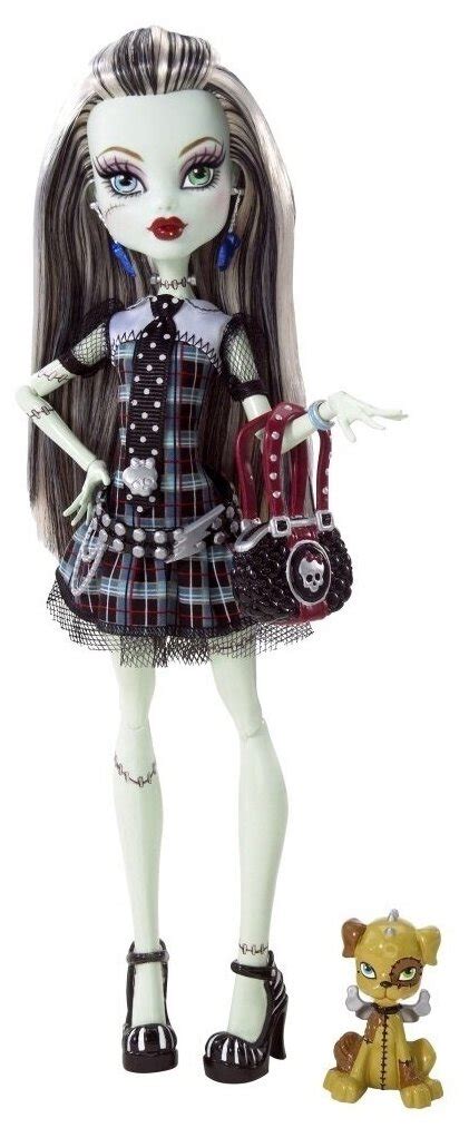 Кукла Монстер Хай Фрэнки Штейн базовая с питомцем, Mattel — купить по ...