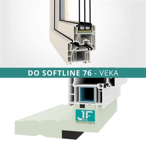 Profil XPS nakładowy do systemu Softline 76 Veka