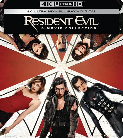 Resident Evil The Complete Collection UHD4K Blu Ray SteelBook