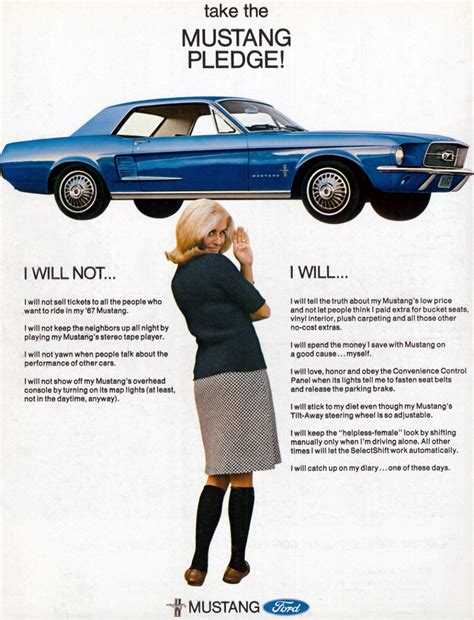 Cool As Hell Vintage Ford Mustang Ads Airows