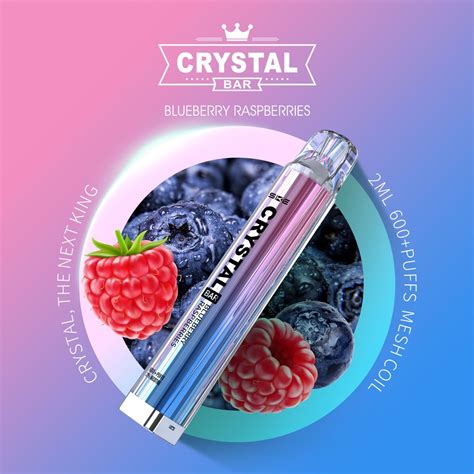 Ske Crystal Bar Blueberry Raspberries Nikotin