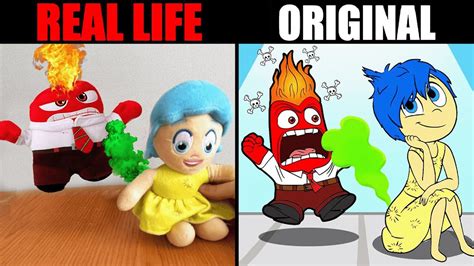 Joys Dream Best Tiktoks Of Inside Out 2 Original Vs Real Life