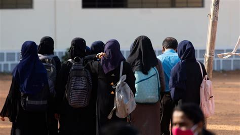 Hijab Row High Schools Reopen In Karnataka Amid Prohibitory Orders In