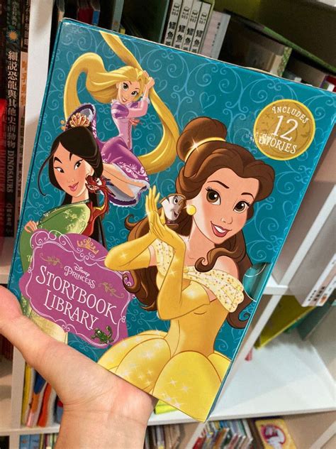 12本） Disney Princess Storybook Library 迪士尼公主 Picture Books Story