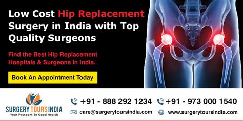 Total Hip Replacement Surgery In India Hip Replacement Surgery Cost In India Cost Of Hip