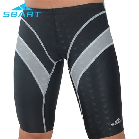 Sbart High Quality Sharkskin Waterproof Competitive Swimming Jammers