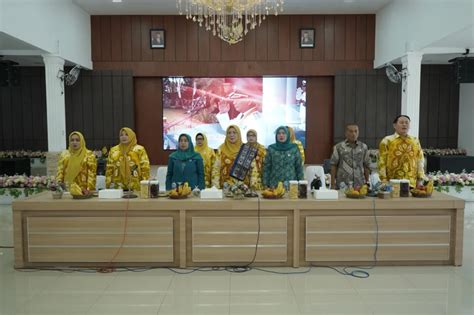 Tim Supervisi Tp Pkk Provinsi Sumatera Utara Kunjungi Kabupaten Asahan