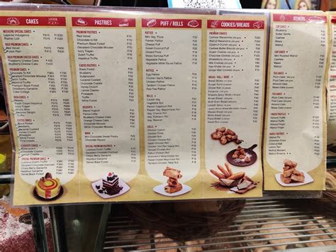 Menu At Merwans Cake Shop Thane Shop No 5 6