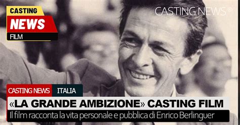 La Grande Ambizione Casting Per Il Nuovo Film Di Andrea Segre Che