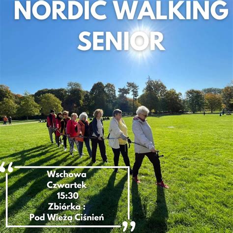 Wschowa Nordic Walking Dla Senior W W Parku Wolszty Skim Ziemia