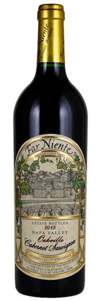 Far Niente Red Wine Cabernet Sauvignon Winebid Wine For Sale