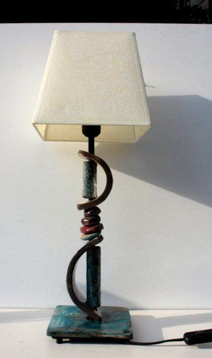 Ceramic Table Lamps Ceramic Decor Ceramic Art Pottery Lamp Clay