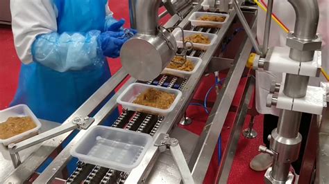 Ready Meals Processing Equipment Youtube