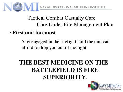 PPT Tactical Combat Casualty Care PowerPoint Presentation ID 332316