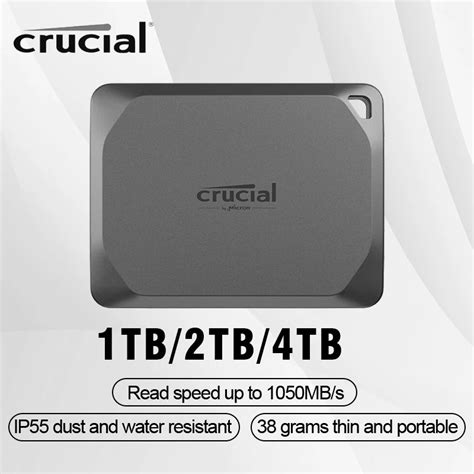 Crucial X Pro Tb Ta Nabilir Ssd Mb S Ye Kadar Okuma Ve Yazma Su