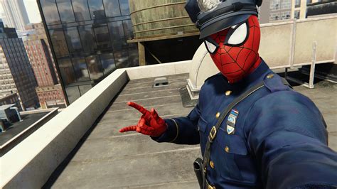 Spider Cop Formal Updated At Marvels Spider Man Remastered Nexus