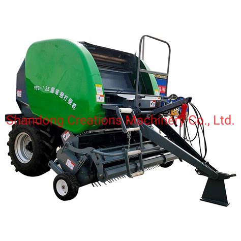 Factory Directly Tractor Driven Big Corn Silage Round Baler For Sale