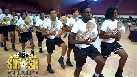 Texas Southern University Ocean Of Soul Marching In Fan Fest First