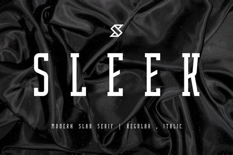 Sleek Font Download Free - Svg Fonts