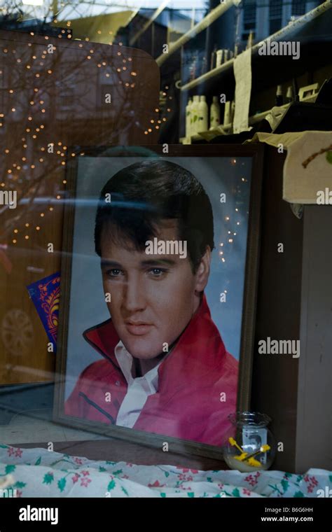 Poster of Elvis Presley Stock Photo - Alamy