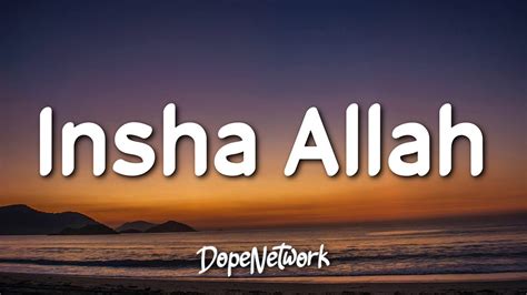 Maher Zain Insha Allah Lyrics YouTube