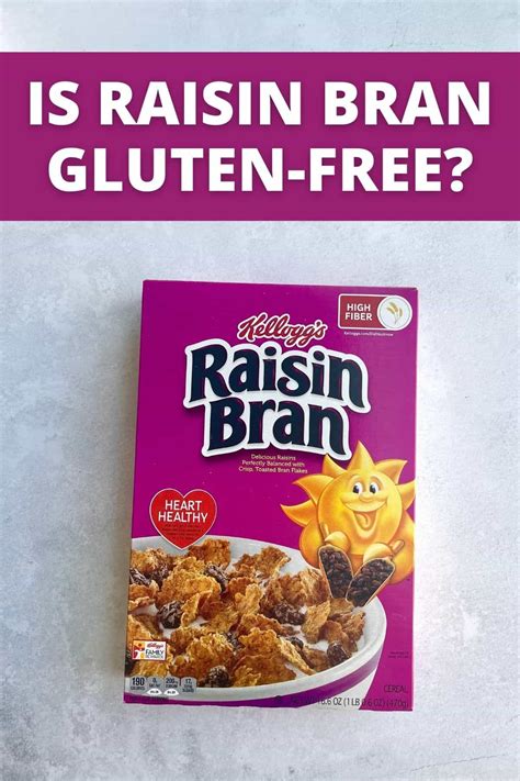 Is Raisin Bran Gluten-Free? (In 2023!) - Meaningful Eats