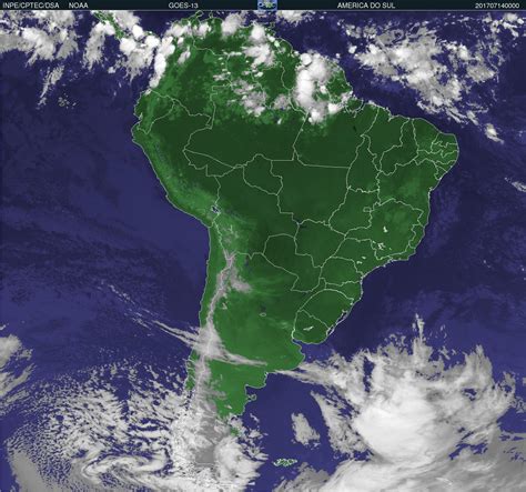 SatÉlite Muestra CÓmo Es La Densa Nube Que Trae HistÓrica NevazÓn A