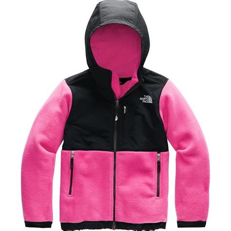 The North Face Denali Hooded Fleece Jacket Girls Kids