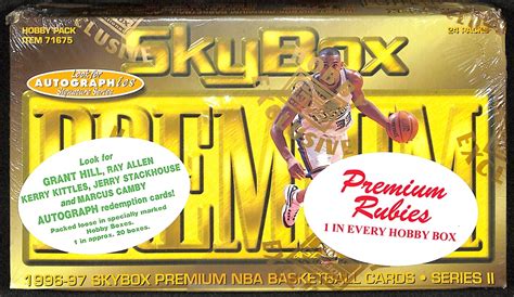 Lot Detail Skybox Premium Series Sealed Unopened Hobby