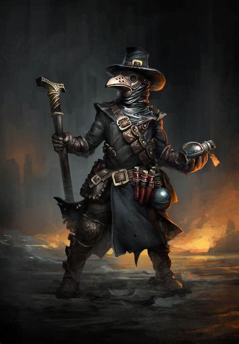 Plague Docter Filip Cebotari Plague Knight Plague Doctor Character