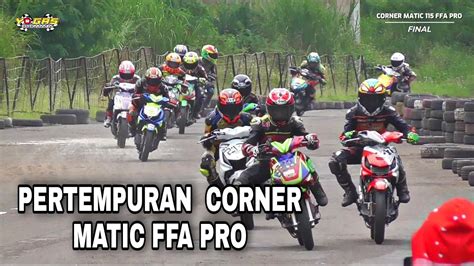 Full PowerPara Rider Cornering Bersaing Sengit Di Matic Corner 115