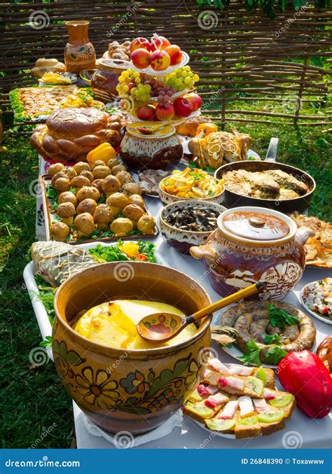 Traditional Ukrainian Food Stock Photo Image Of Cooked 26848390