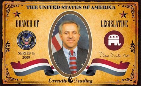 Steve Buyer trading card 2x3 (Republican Representative, Indiana) 2009 ...