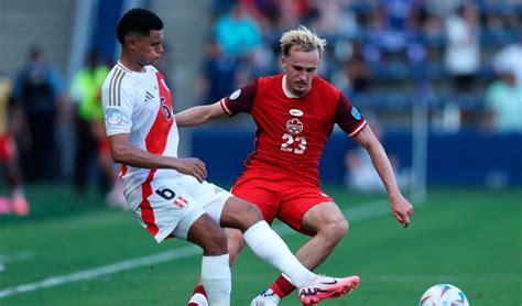 Resultado Per Vs Canad Copa Am Rica Qui N Gan El Partido De