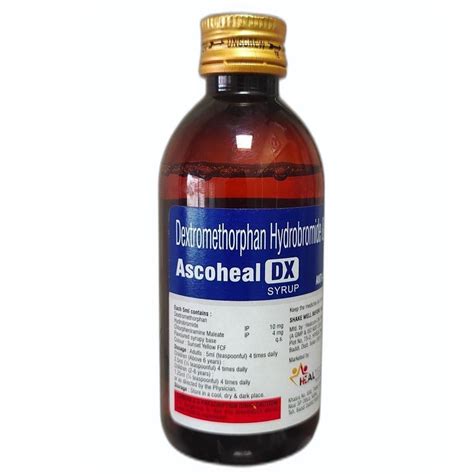 Dextromethorphan Hydrobromide Chlorpheniramine Maleate Flavored Syrup