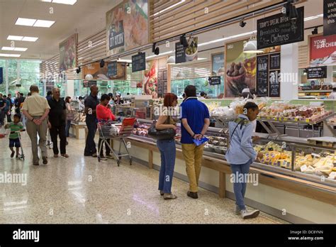 Deli Counter Revamped Tesco Extra Hypermarket Watford Stock Photo