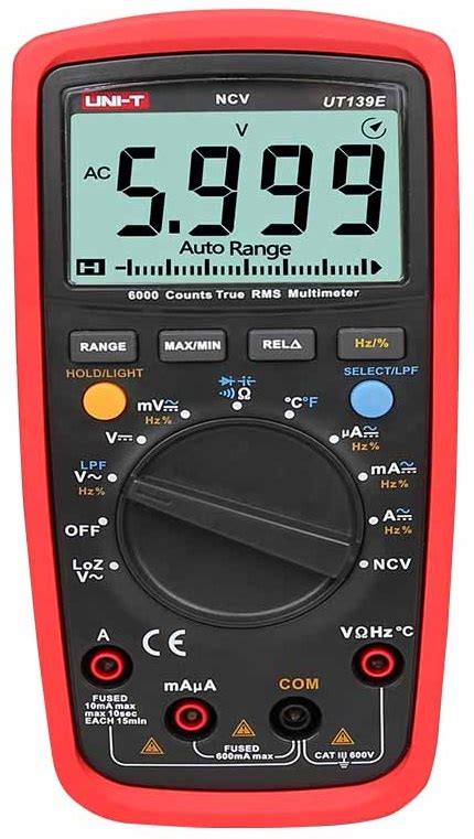 Truerms Automatic Scale Digital Multimeter Uni T Castro Electr Nica