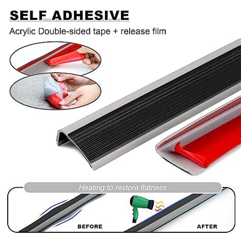 Snapklik 33FT Stair Edge Protector Self Adhesive Stair Nosing