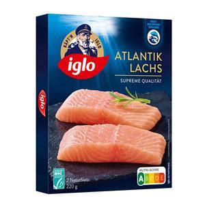 Iglo Atlantik Lachs Naturfilets Online Bestellen Billa