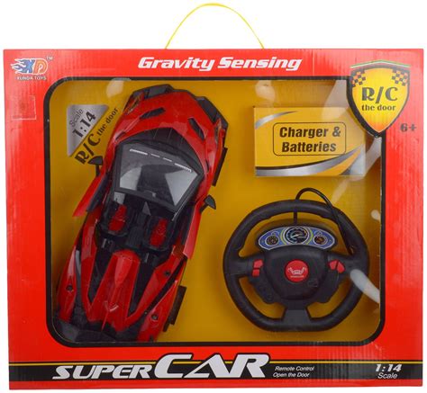 Gravity Sensing Super Car R C With Remote Control Red Toyz