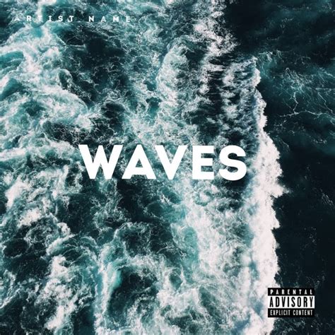 Waves Mixtape Ep Album Cover Art Template Artofit