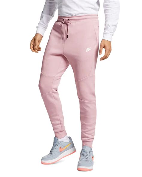 Old Season Nike Tech Fleece Joggers Plum Chalk Refurbished Traxcentric