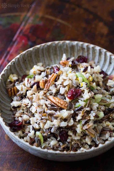 Wild Rice Salad With Cranberries And Pecans Recipe