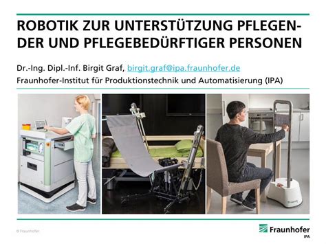 Pdf Robotik Zur UnterstÜtzung Pflegen Der Und · 3 Stand Der