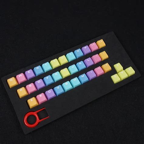 Juego de 37 teclas para teclado mecánico teclas de colores OEM altura