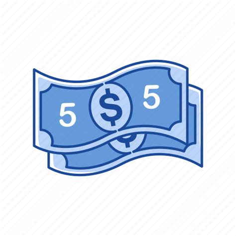 Five Dollar Bill Icon